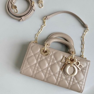 디올  LADY D-JOY 스몰백 M0613 누드