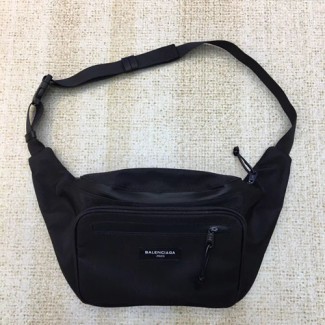 발렌시아가 신상 힙색 459744 블랙