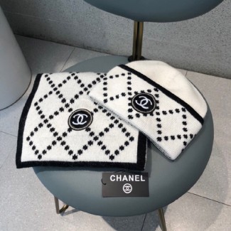 샤넬 신상 모자 세트 A76357 화이트