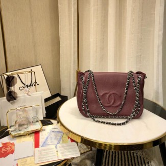 샤넬 신상 플랩 체인 숄더백 A94008 버건디