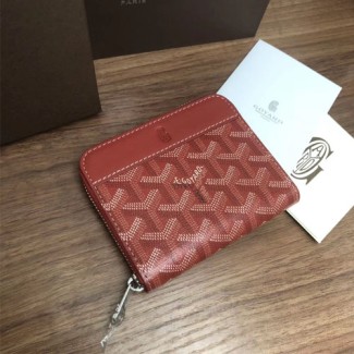 고야드 지피 카드코인 동전지갑 27186764 레드