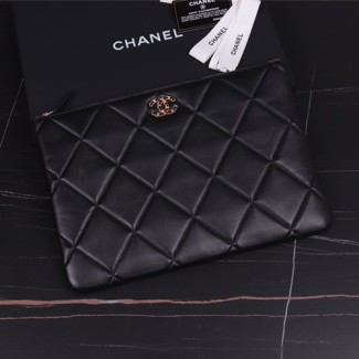 샤넬 19 클러치 라지 AP0925 블랙