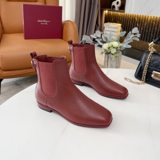 페레가모 앵글부츠 F38113 레드