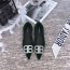 발렌시아가 신상 플랫 565829 카키